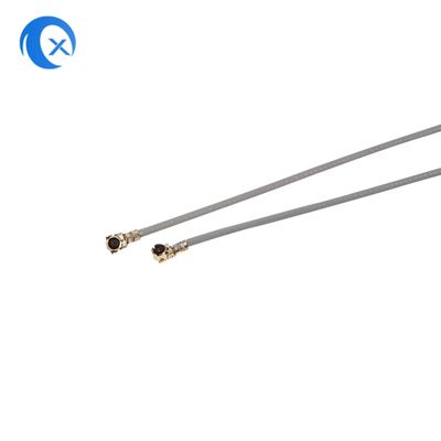 Antena Externa de Borracha Preta 3dBi de Patente Direta da Fábrica com VSWR 1.5~2 e Conector IPEX Giratório