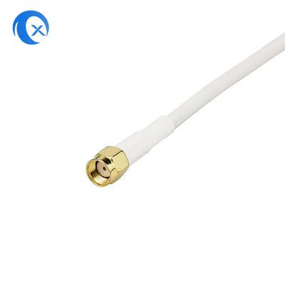 Antenna externa omnidireccional LTE de banda larga universal de 10 dBi de alto ganho com impedância de 50 Ohm