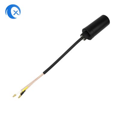 Antena Combinada Externa em Material ABS com Conector N Fêmea para Detector de Incêndio Sem Fio