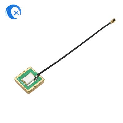 Fabricante Antenna GPS de cerâmica ativa incorporada de alto ganho com conector feminino U. FL Ipex