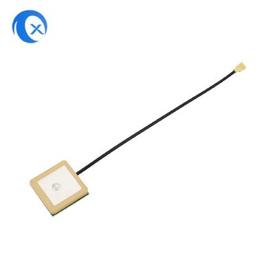 Fabricante Antenna GPS de cerâmica ativa incorporada de alto ganho com conector feminino U. FL Ipex