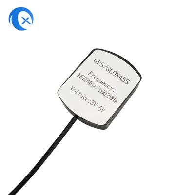 Antena de montagem magnética GPS/GNSS 22dBi com cabo Rg174 de 3 metros e conector SMA macho