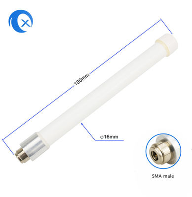antena impermeável da fibra de vidro de 5G 5.8G 5dBi com conector macho de SMA