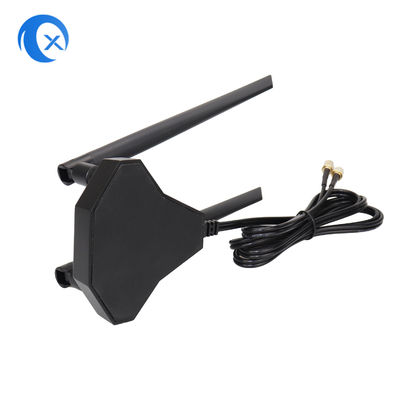 Antena baixa magnética 5dBi da faixa 5.8GHz dupla de RoHS 2,4