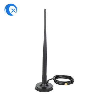 Antena magnética da montagem do conector macho 4G LTE de SMA com cabo LMR195