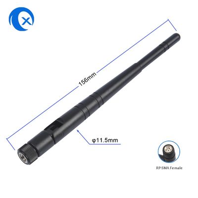 antena interna 3dBi de 2.4GHz Omni WiFi com o conector do RP SMA do giro