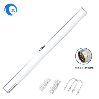 5.9dBi fibra de vidro LoRa Gateway antena de 915 megahertz para o mineiro do ponto quente do hélio