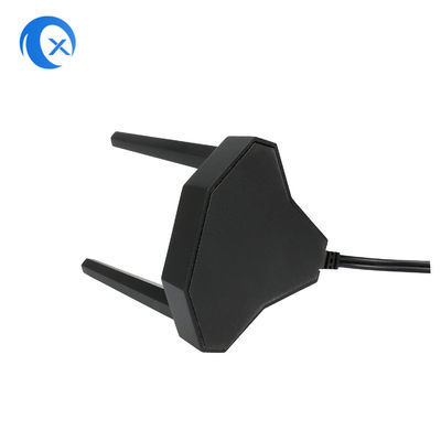 antena magnética de 2.4GHz 5GHz WiFi com o conector macho do RP SMA
