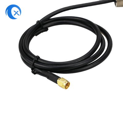 antena 5dBi da fibra de vidro de 4G Omni, 800/1800/2600MHz Multiband, exterior, cabo de 3m, cinza