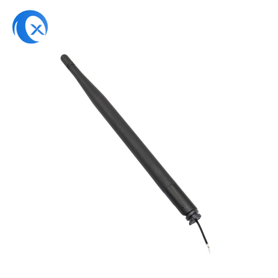 Conector de borracha dobrável preto de Ipex da antena do pato com uma impedância de 50 ohms