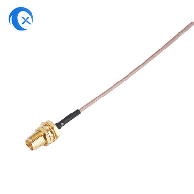 Fêmea coaxial flexível de Jumper With RP SMA da antena de receptor de RG316 Wifi