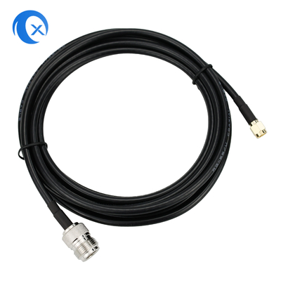 antena 915mhz do hélio da fibra de vidro 8dBi Omnidirectional com cabo de 5foot SLMR-400 para o mineiro do lince RAK Sensecap do hélio