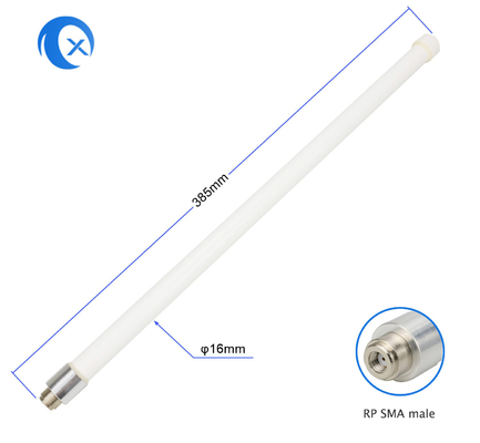 Conector macho alto de Whip Antenna With SMA da fibra de vidro da antena de receptor de DBI 433MHZ
