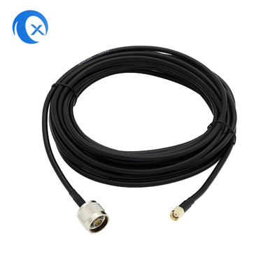 Homem personalizado dos conjuntos de cabo coaxial LMR200 do RF da antena N ao conector de RPSMA
