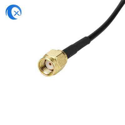 Homem personalizado dos conjuntos de cabo coaxial LMR200 do RF da antena N ao conector de RPSMA