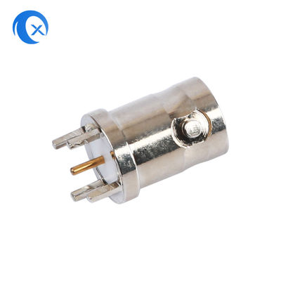 Conector de cabo do hardware 1.5V BNC RF da máquina do CNC 6GHZ uma impedância de 50 ohms