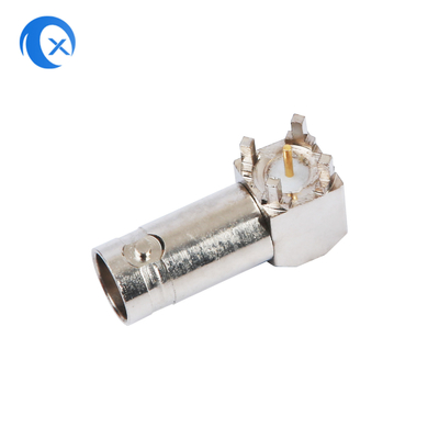 Conector de cabo do hardware 1.5V BNC RF da máquina do CNC 6GHZ uma impedância de 50 ohms