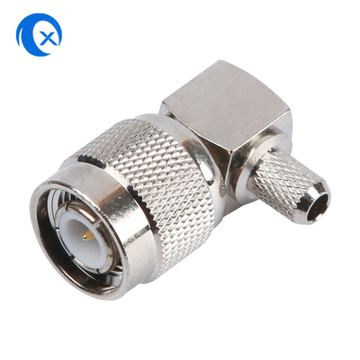 Conjunto masculino do conector coaxial do RF do hardware da máquina do CNC do conector fêmea de TNC