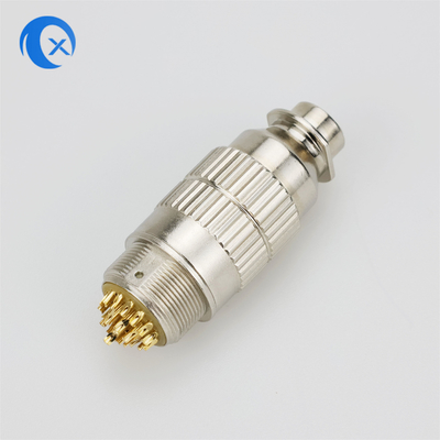 Metal novo 22pin liga de zinco micro Jack Connector circular push pull da chegada