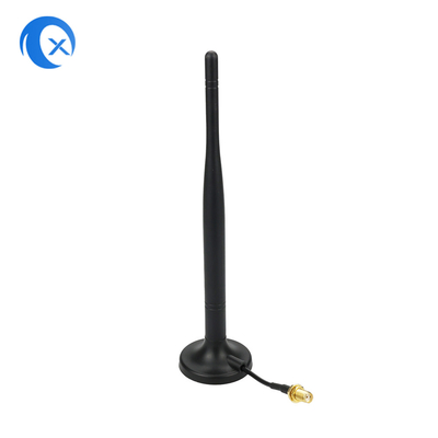 2.4G 5.8g Dual-Band 7 DBi WiFi Extender Antenna de montagem magnética com conector SMA feminino