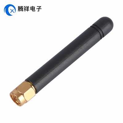 SMA Macho Direito Conector Revestido em Ouro Antenna 868MHz 2dBi Antenna de Borracha para Portátil, TV, Automóvel, Home Theatre
