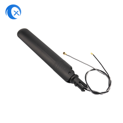 Omni 2.4G / 5.8g Dual Band WiFi Paddle Antenna com fio voador / cabo Ipex Conector para Roteador
