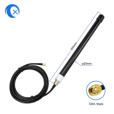 Antena impermeável exterior direcional da fibra de vidro da estação base 4G de Omni com o conector de LMR195 SMA